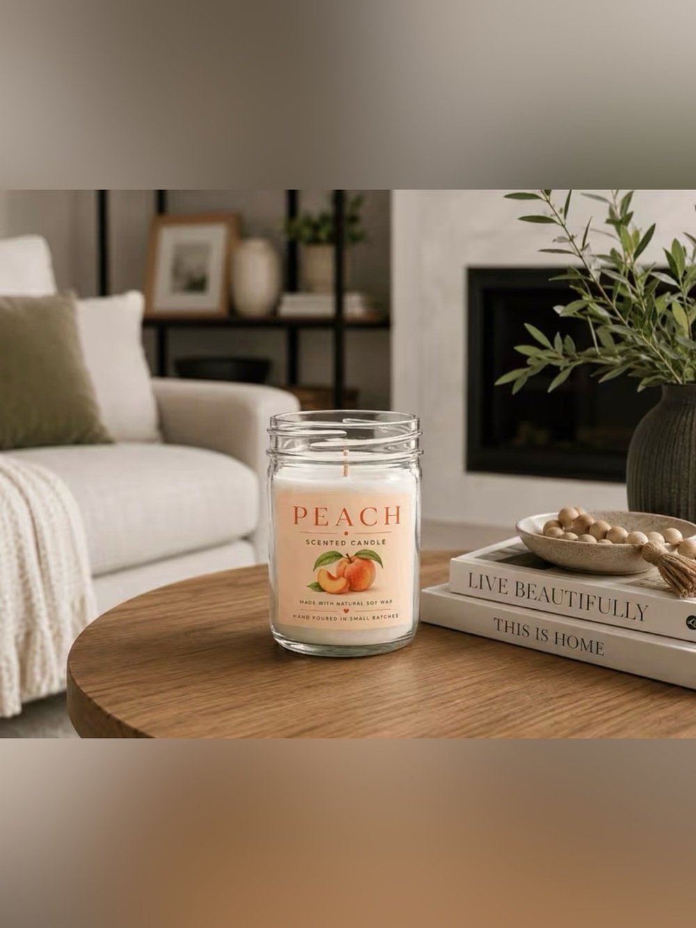 🍑 Peach Candle 🍑